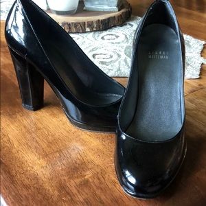 Stuart Weitzman Patent Leather Black Pumps 8